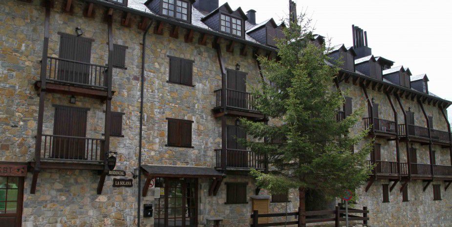 Residencial La Solana Otel Vall de Boí Dış mekan fotoğraf